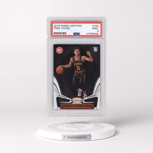 2018 Panini Certified #155 Trae Young (PSA 9 MINT)