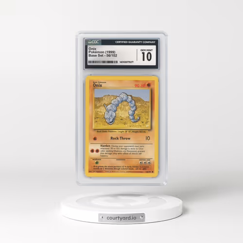 1999 Base Set #56 Onix (CGC 10 GEM MINT)