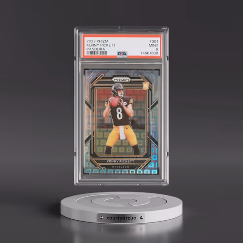 2022 Panini Prizm #301 Kenny Pickett - Pandora (PSA 9 MINT)