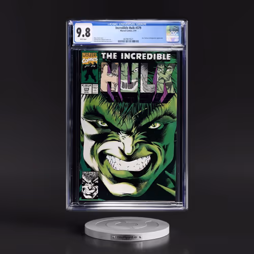 Incredible Hulk #379 CGC 9.8 White Pages (Marvel Comics, 3/91) - Universal