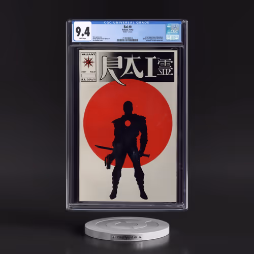 Rai #0 CGC 9.4 White Pages (Valiant, 11/92) - Universal