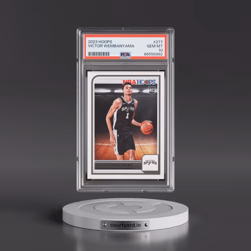 2023 Panini NBA Hoops #277 Victor Wembanyama (PSA 10 GEM MINT)