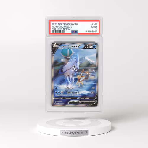 2021 Chilling Reign #164 Ice Rider Calyrex V - Holo (PSA 9 MINT)