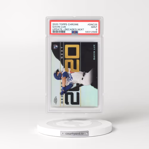2020 Topps Chrome Update Decade's Next #DNC25 Gavin Lux (PSA 9 MINT)