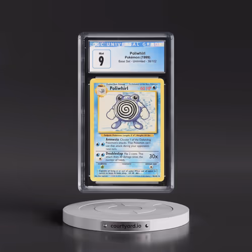 1999 Base Set #38/102 Poliwhirl (CGC 9 MINT)