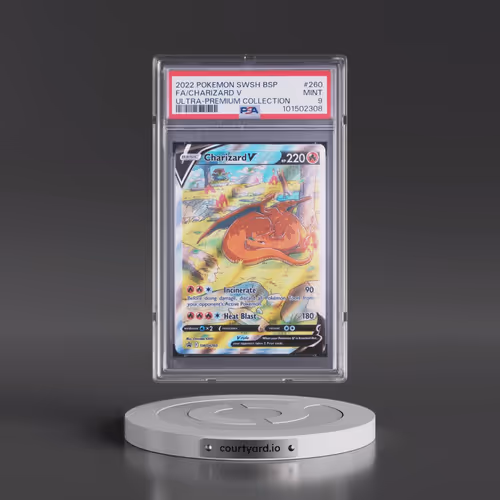 2022 Pokémon Swsh Black Star Promo #260 Charizard V - Holo Full Art Sword & Shield Ultra-Premium Col