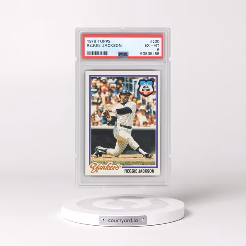 1978 Topps #200 Reggie Jackson (PSA 6 EX-MT)