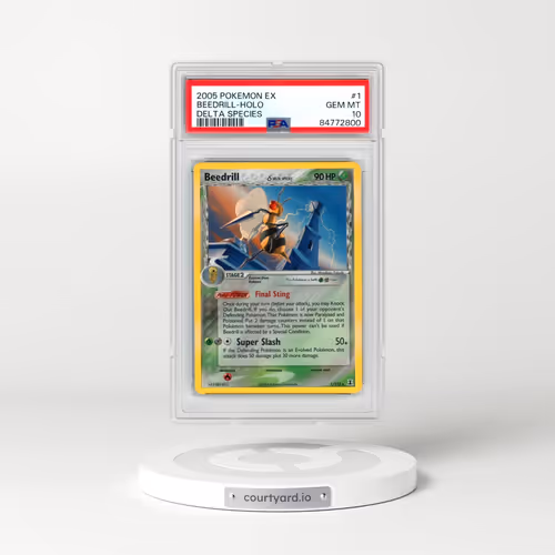 2005 Pokémon EX Delta Species #1 Beedrill - Holo (PSA 10 GEM MINT)