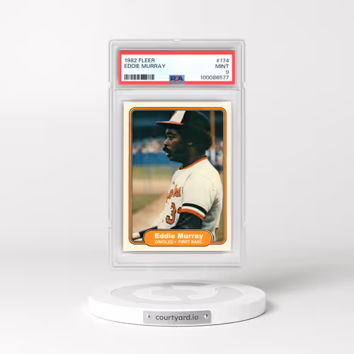 1982 Fleer #174 Eddie Murray (PSA 9 MINT)