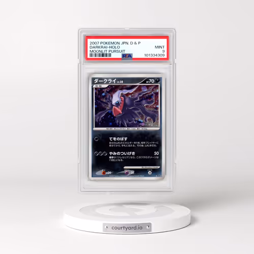 2007 Pokémon Diamond & Pearl Moonlit Pursuit Darkrai - Holo (PSA 9 MINT)