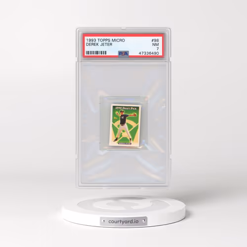 1993 Topps Micro #98 Derek Jeter (PSA 7 NM)