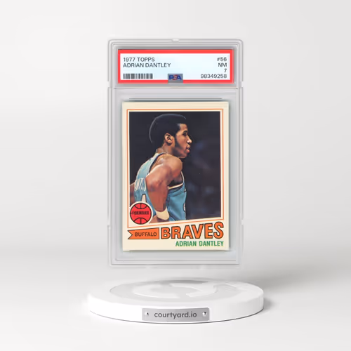 1977 Topps #56 Adrian Dantley (PSA 7 NM)