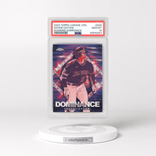 2023 Topps Chrome Update Diamond Dominance #DD5 Shohei Ohtani (PSA 10 GEM MINT)