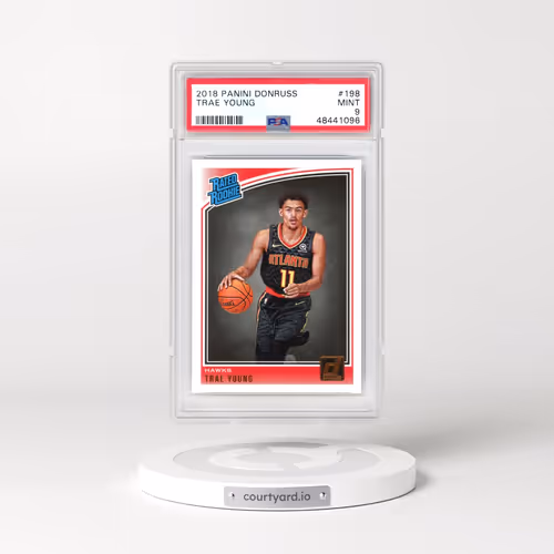 2018 Panini Donruss #198 Trae Young (PSA 9 MINT)