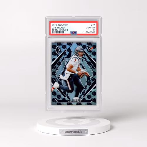 2024 Panini Phoenix #20 CJ Stroud - Team Helmet (PSA 10 GEM MINT)