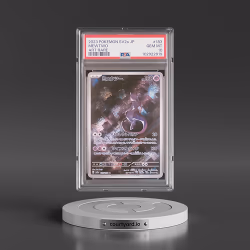 2023 Pokémon Sv2a-Pokemon 151 #183 Mewtwo - Art Rare (PSA 10 GEM MINT)