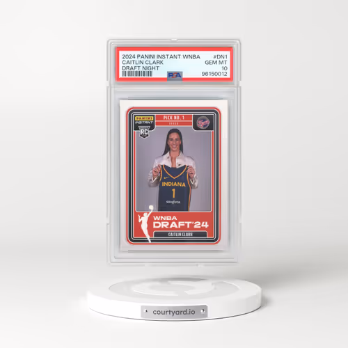 2024 Panini Instant WNBA Draft Night #DN1 Caitlin Clark (PSA 10 GEM MINT)