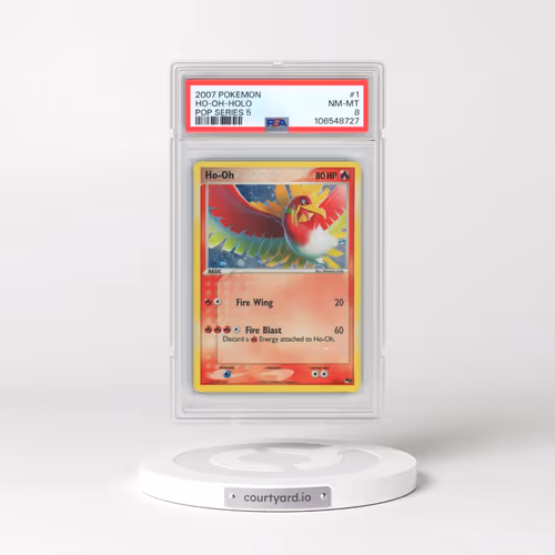 2007 Pokémon Pop Series 5 #1 HO-Oh - Holo (PSA 8 NM-MT)