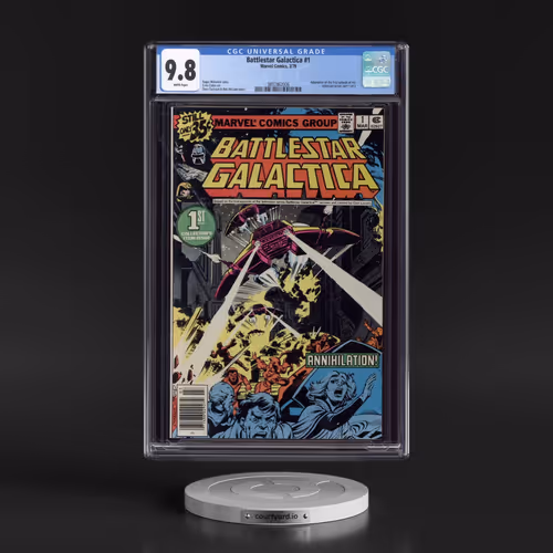Battlestar Galactica #1 CGC 9.8 White Pages (Marvel Comics, 3/79)