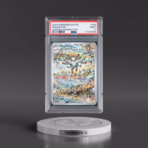 2024 Pokémon Svp EN-SV Black Star Promo #159 Magneton - Surging Sparks Elite Trainer Box (PSA 9 MINT