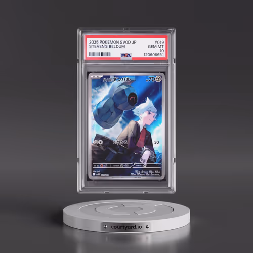 2025 Pokémon Sv0d-EX Starter Set Steven's Beldum & Metagross EX #019 Steven's Beldum (PSA 10 GEM MIN