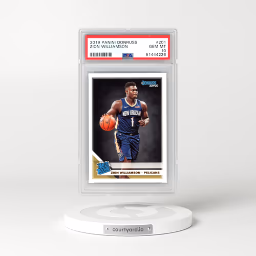 2019 Panini Donruss #201 Zion Williamson (PSA 10 GEM MINT)