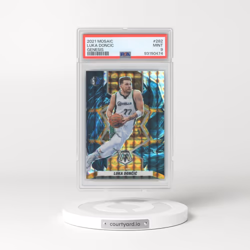 2021 Panini Mosaic #282 Luka Doncic - Genesis (PSA 9 MINT)