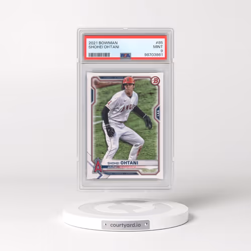 2021 Bowman #85 Shohei Ohtani (PSA 9 MINT)