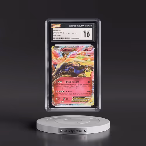 2021 Celebrations - Classic Collection #97/146 Xerneas EX - XY Base Set Holo (CGC 10 GEM MINT)