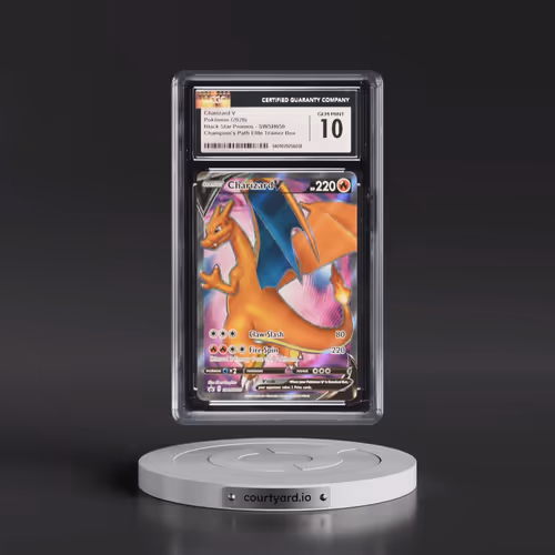 2017 Black Star Promos - Sword & Shield #SWSH050 Charizard V - Champion's Path Elite Trainer Box (Ho