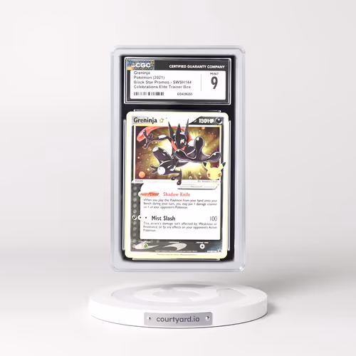 2017 Black Star Promos - Sword & Shield #SWSH144 Greninja â - Celebrations Elite Trainer Box (Cosmos