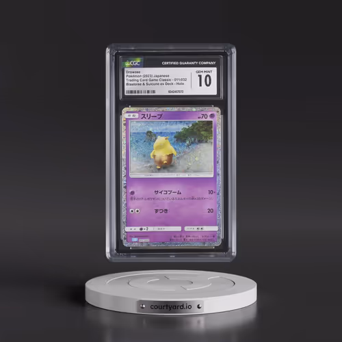 2023 Trading Card Game Classic - CLF, CLL, CLK #011/032 Drowzee - Blastoise & Suicune ex Deck -