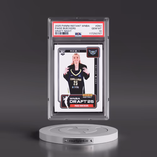 2025 Panini Instant WNBA Draft Night #DN1 Paige Bueckers (PSA 10 GEM MINT)