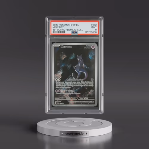 2023 Pokémon Svp EN-SV Black Star Promo #052 Mewtwo - 151 Ultra-Premium Collection (PSA 9 MINT)