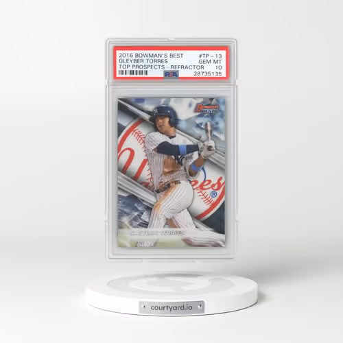 2016 Bowman's Best Top Prospects #TP-13 Gleyber Torres - Refractor (PSA 10 GEM MINT)