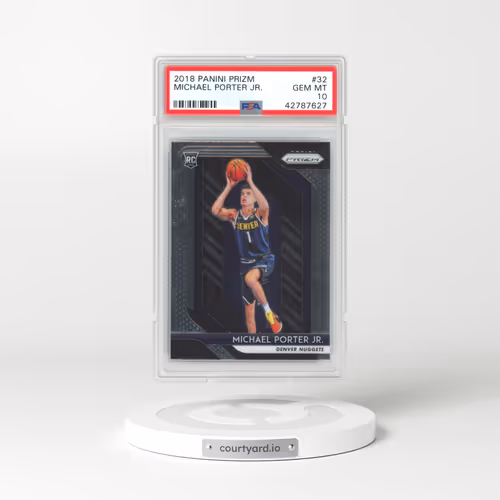 2018 Panini Prizm #32 Michael Porter Jr. (PSA 10 GEM MINT)