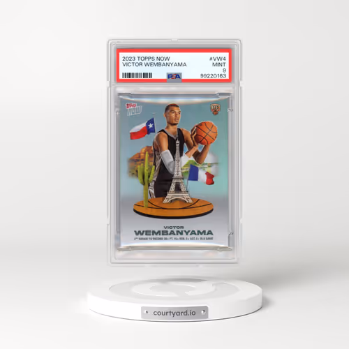 2023 Topps Now #VW4 Victor Wembanyama (PSA 9 MINT)