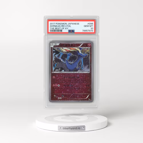 2017 Pokémon the Best of XY #096 Xerneas - Reverse Foil (PSA 10 GEM MINT)