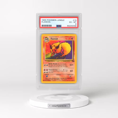 1999 Pokémon Jungle #19 Flareon (PSA 6 EX-MT)