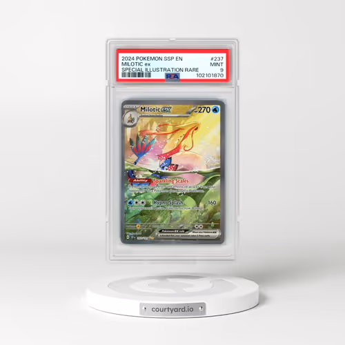 2024 Pokémon Ssp EN-Surging Sparks #237 Milotic EX - Holo Special Illustration Rare (PSA 9 MINT)