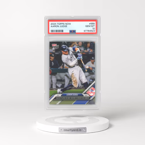 2024 Topps Now #555 Aaron Judge (PSA 10 GEM MINT)