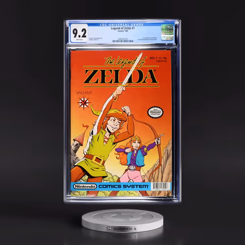 Legend of Zelda #1 CGC 9.2 White Pages (Valiant, 1990) - Universal
