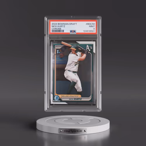 2024 Bowman Draft #BDC56 Nick Kurtz - Chrome (PSA 9 MINT)
