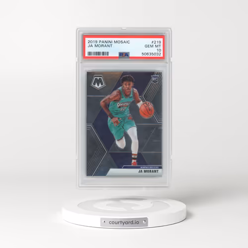 2019 Panini Mosaic #219 Ja Morant (PSA 10 GEM MINT)