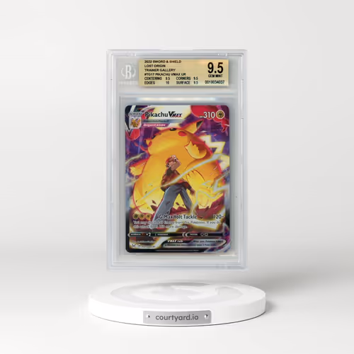 2022 Lost Origin #TG17 Pikachu VMAX - Holo Character Rare (BGS 9.5 GEM MINT)