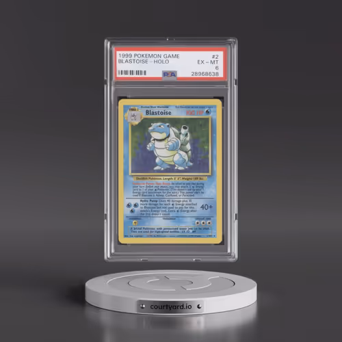 1999 Pokémon Game #2 Blastoise - Holo (PSA 6 EX-MT)