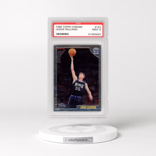 1998 Topps Chrome #153 Jason Williams (PSA 9 MINT)