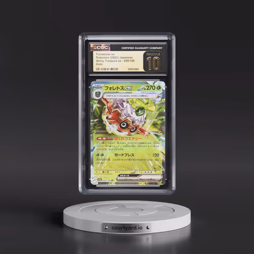 2023 Shiny Treasure ex #009/190 Forretress ex - Holo (CGC 10 PRISTINE)