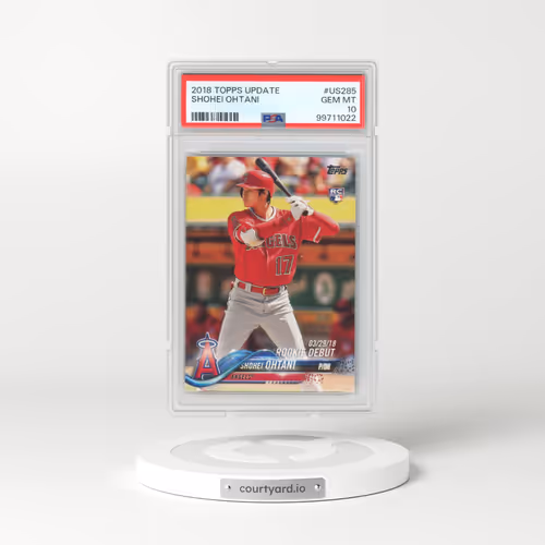 2018 Topps Update #US285 Shohei Ohtani (PSA 10 GEM MINT)