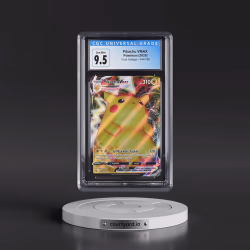2020 Vivid Voltage #044/185 Pikachu VMAX - Holo (CGC 10 GEM MINT)